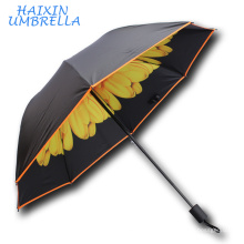 Best Wedding Favour Gift Pretty New All kinds Flower Design Foldable Portable UV Protection Sun Umbrella Personal China Factory